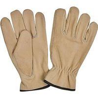 GLOVE DRIVING GRAIN LTHR MED