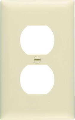 **(REG)PLST IVORY DUPLX PLATE