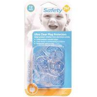 SAFETYCAPS OUTLET RECPT CLR