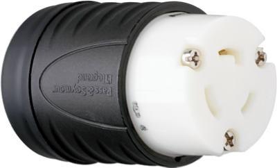 DOUBLE COAX CABLE JACK/WHITE