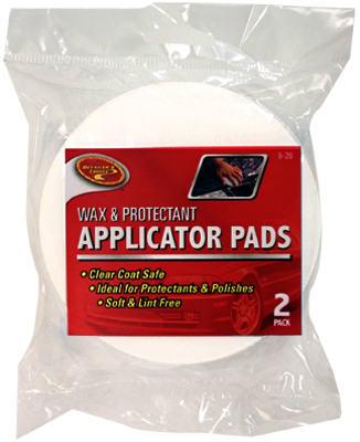 2PK WAX APPLICATOR PAD