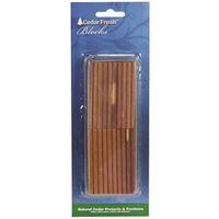 4PACK CEDAR BLOCKS