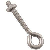 EYE BOLT W/NUT 3/16X2IN ZINC