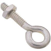 EYE BOLT W/NUT 3/16X1-1/2 ZINC