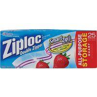 BAG STORAGE ZIPLOC 1 QUART