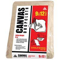 CLOTH DROP CANVAS UTLTY 9X12FT