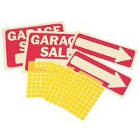 SIGN GARAGE SALE KIT PLASTIC