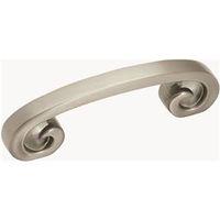PULL CABINET SWIRL SAT NICKEL