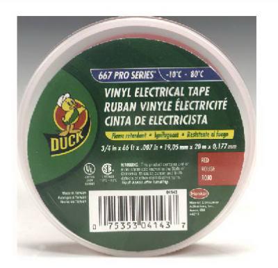 3/4"X66' RED ELEC TAPE