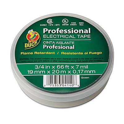 3/4"X66' GRN ELEC TAPE
