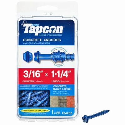 25PK3/16x1-1/4 Anchor
