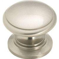 KNOB CABINET 1-1/4IN SAT NKL