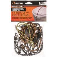 CORD BUNGEE ASSORTED 6PC
