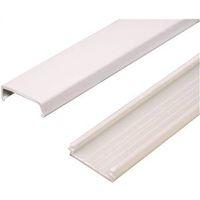 CHANNEL WIRE PLASTIC 5FT WHITE