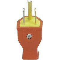 ORG GROUND 3WIRE STRAIGHT PLUG
