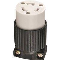 CONNECTOR LOCKING BLK 20A/125V