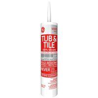 SEALANT KTN BTH SILI WHT 9.8OZ
