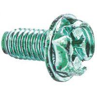 SCREW GROUNDING RND HD GRN