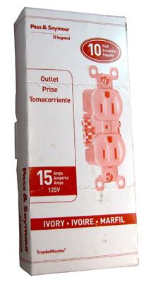 **DUPLEX RECEP 3WIRE UGRND IVY