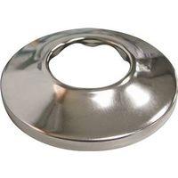 BATH FLANGE SHALLOW CHRM 1-1/4