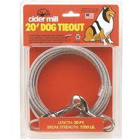 TIEOUT CABLE PET 20FT LARGE