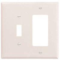 WALL PLATE ROCKER 2GANG WHITE