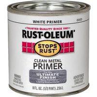 PRIMER METAL CLEAN WHITE 1/2PT