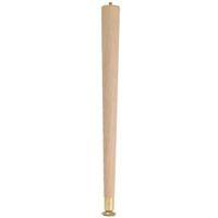 LEG TABLE ROUND TAPER WOOD 4IN