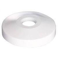 BATH FLANGE SHALLOW WHT 1/2