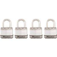 PADLOCK STEEL 1IN VERT CLR K/A