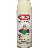 PAINT SPRAY GLOSS IVORY 12OZ