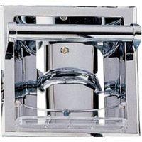 SOAP DISH-GRAB BAR REC CHROME