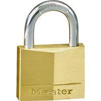 PADLOCK BRS KD VRTCLR 5/8IN