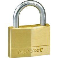 PADLOCK BRS KD VRTCLR 7/8IN