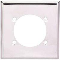 WALLPLATE 2G RNG/DRYR STD CHRM
