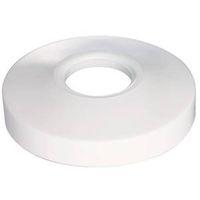 BATH FLANGE SHALLOW WHT 3/4
