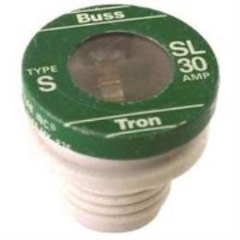 FUSE PLUG SL DLY REJECT BS 30A