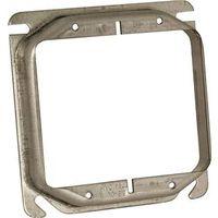 COVER BOX SQ STEEL 2G 4X3/4IN