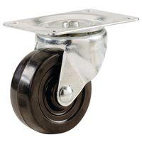 CASTER SWVL RUBB 100LB 2-1/2IN