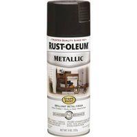 PAINT SPRAY METALLIC BLK 11OZ