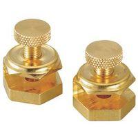 GAUGE STAIR CLAMP 2PC BRASS
