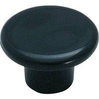KNOB CABINET 1-1/4IN PLST BLK
