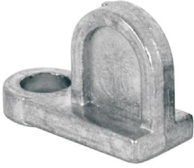 4PK CLR Zinc Scr Clip