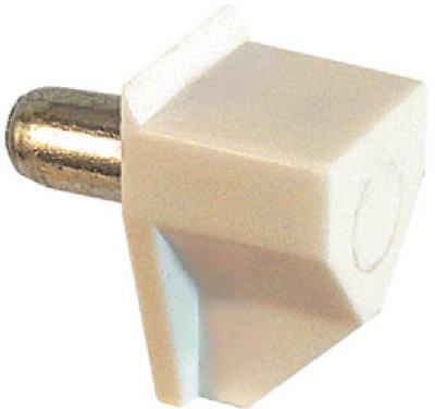 8PK Plas Shelf Supp Peg