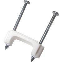 STAPLE CABLE INSUL PLSTC 1/2IN