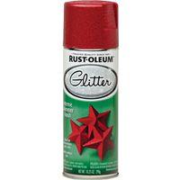 PAINT SPRY GLITTER RED 10.25OZ