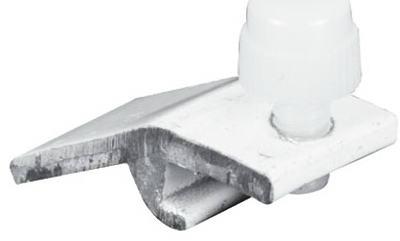 4PK WHT Storm DR Clip