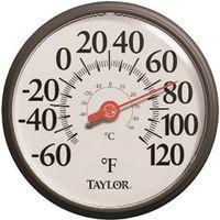 THERMOMETR IN/OUT BLK 13.25 IN