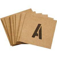 STENCIL NUMBER/LETTER 1IN KIT