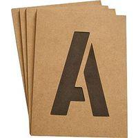 STENCIL NUMBER/LETTER 2IN KIT